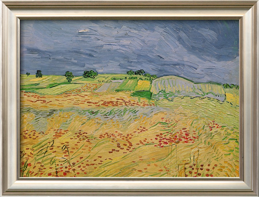 The Plain at Auvers - Van Gogh Painting On Canvas